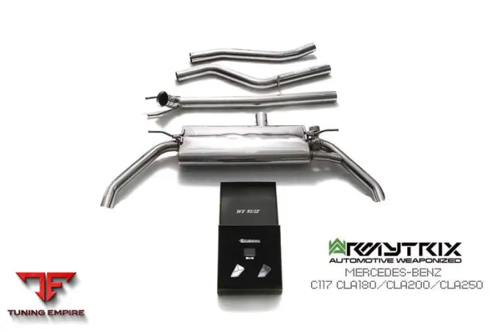 ARMYTRIX MERCEDES BENZ C117 CLA180/CLA200/CLA250 (2016-2019) NON-OPF/POF MODELS VALVETRONIC EXHAUST SYSTEM