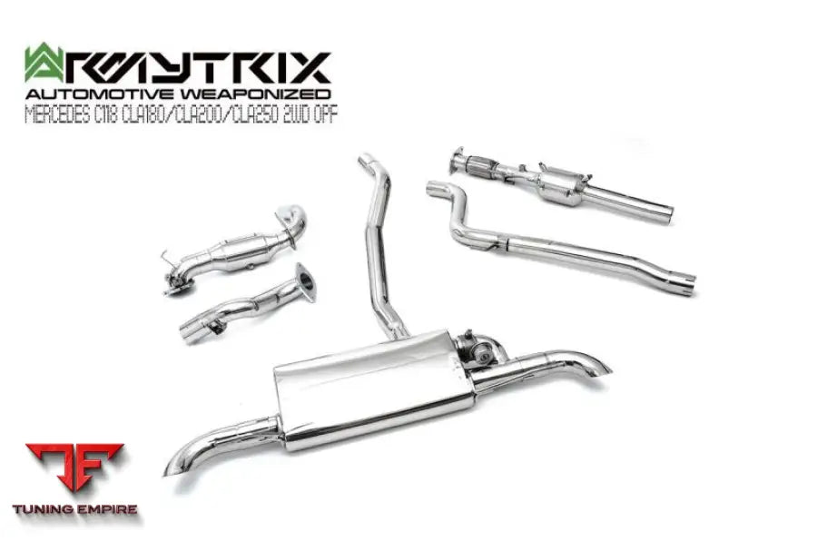 ARMYTRIX MERCEDES-BENZ C118 CLA180/CLA200 NON-OPF (2019-PRESENT) VALVETRONIC EXHAUST SYSTEM