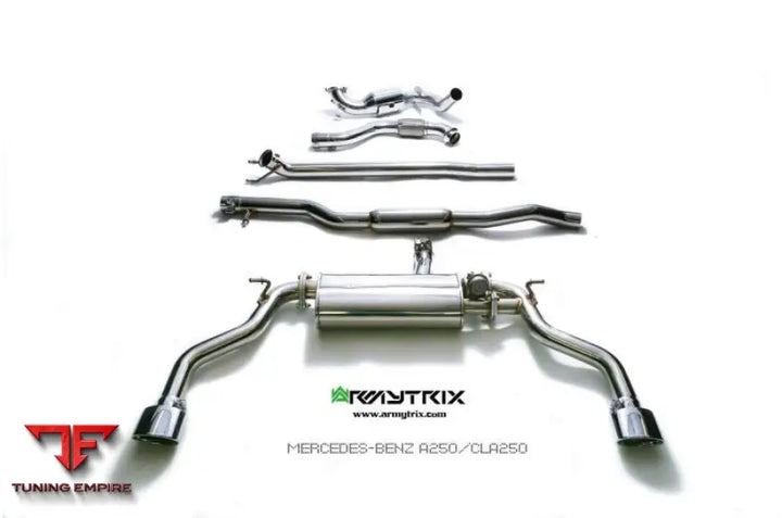 ARMYTRIX MERCEDES BENZ/CLA-KLASSE/C117 CLA250 4 MATIC (2013-2015) VALVETRONIC EXHAUST SYSTEM