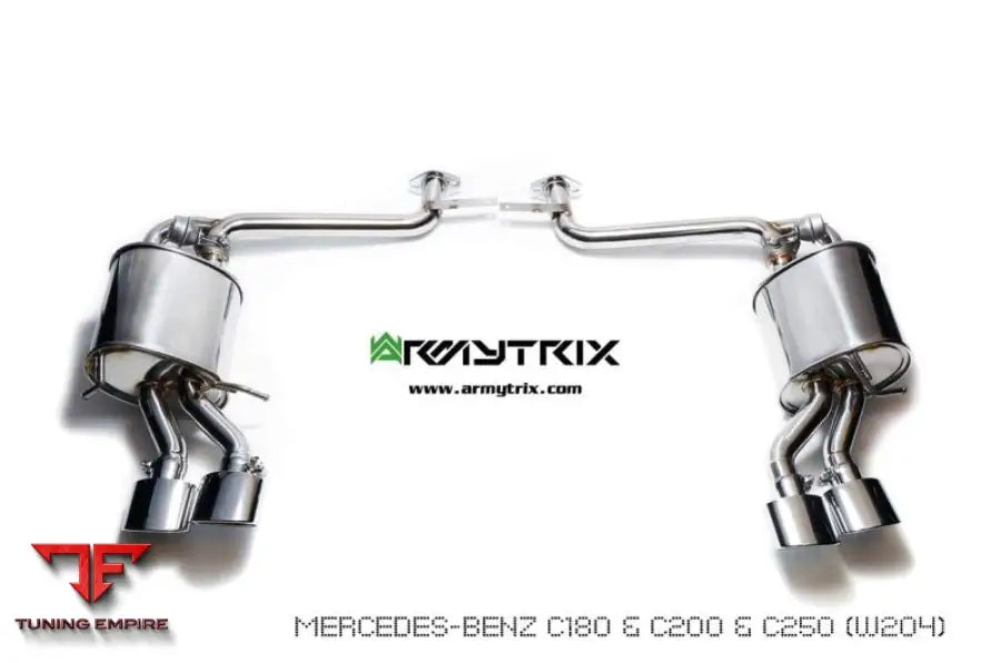 ARMYTRIX MERCEDES BENZ W204 C180/C200/C250 1.8 TURBO (2011-2014) VALVETRONIC EXHAUST SYSTEM