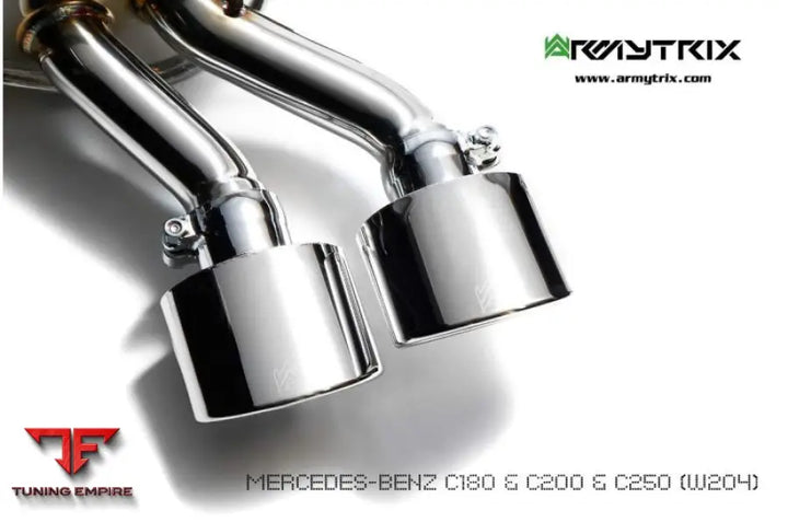 ARMYTRIX MERCEDES BENZ W204 C180/C200/C250 1.8 TURBO (2011-2014) VALVETRONIC EXHAUST SYSTEM