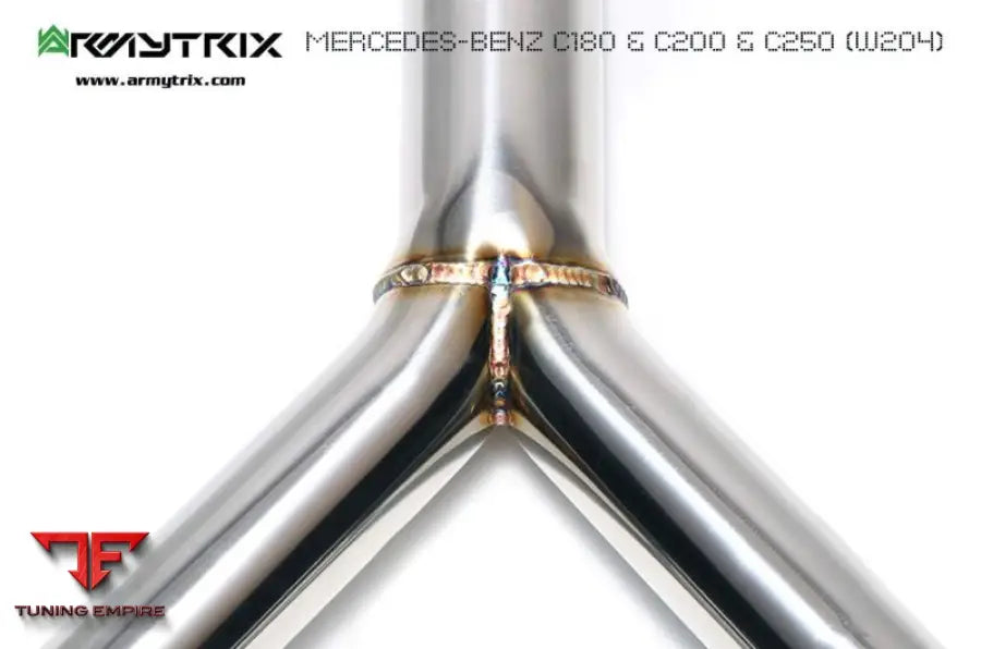 ARMYTRIX MERCEDES BENZ W204 C180/C200/C250 1.8 TURBO (2011-2014) VALVETRONIC EXHAUST SYSTEM