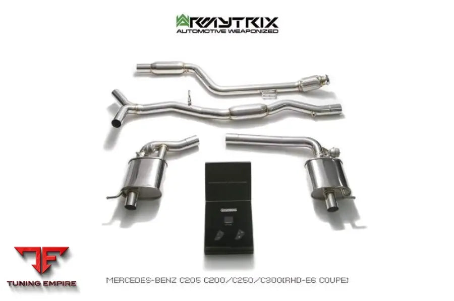 ARMYTRIX MERCEDES BENZ W205 C200/C250/C300 (2014-2018) VALVETRONIC EXHAUST SYSTEM