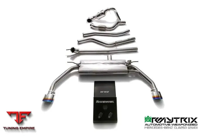 ARMYTRIX MERCEDES BENZ X117 CLA200/CLA250 SHOOTING BRAKE 2WD (2013-2015) VALVETRONIC EXHAUST SYSTEM