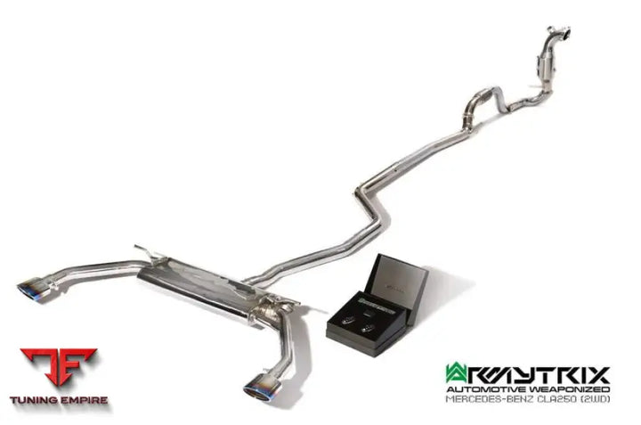 ARMYTRIX MERCEDES BENZ X117 CLA200/CLA250 SHOOTING BRAKE 2WD (2013-2015) VALVETRONIC EXHAUST SYSTEM