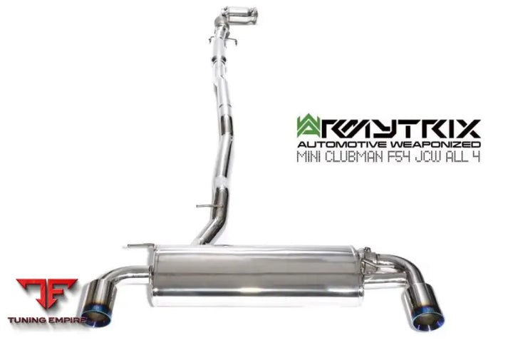 ARMYTRIX MINI CLUBMAN F54 JCW ALL 4 (2019-2024) VALVETRONIC EXHAUST SYSTEM