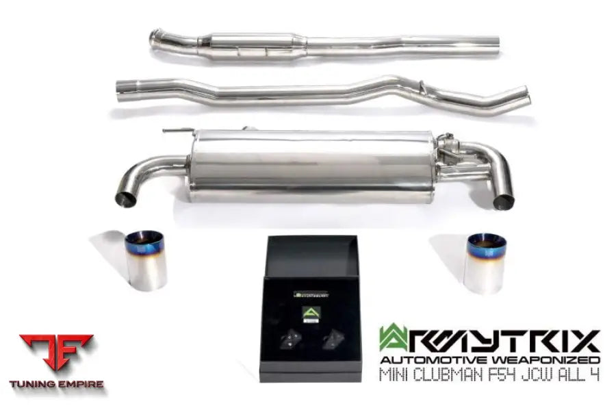 ARMYTRIX MINI CLUBMAN F54 JCW ALL 4 (2019-2024) VALVETRONIC EXHAUST SYSTEM