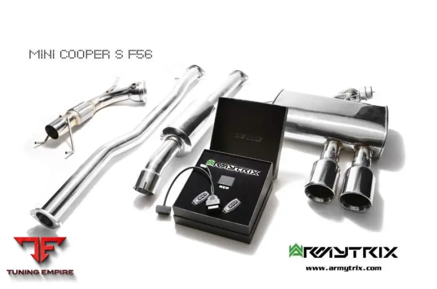 ARMYTRIX MINI COOPER S F55 2.0 TURBO (2014-2018) VALVETRONIC EXHAUST SYSTEM