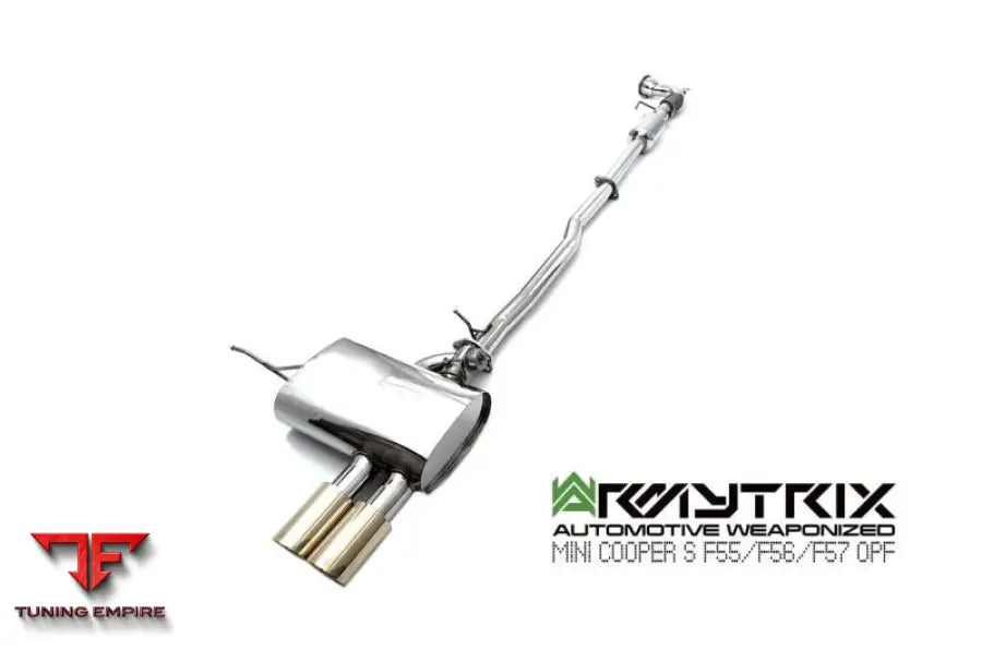 ARMYTRIX MINI COOPER S F56 F57 2.0 TURBO (2019-2024) VALVETRONIC EXHAUST SYSTEM