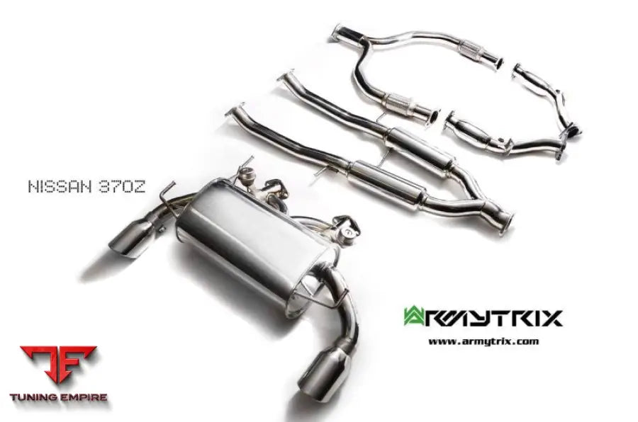 ARMYTRIX NISSAN 370Z 3.7 V6 (2009-2020) VALVETRONIC EXHAUST SYSTEM