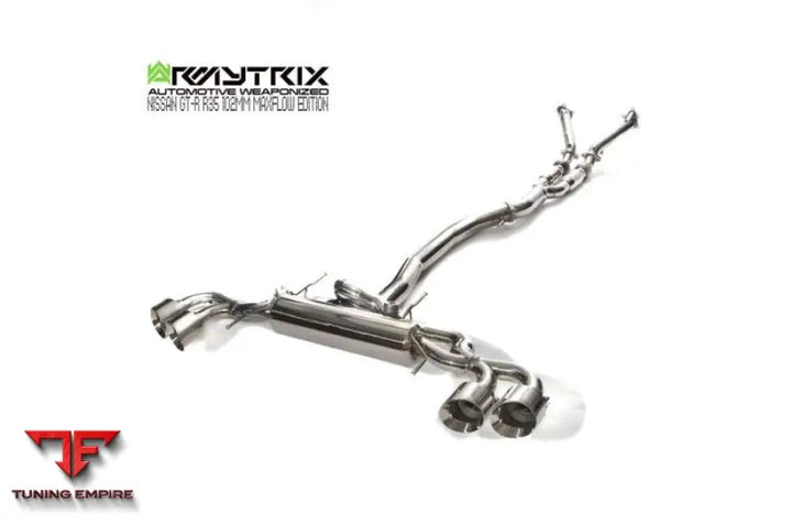 ARMYTRIX NISSAN GT-R R35 3.8 TWIN-TURBO V6 (2007-PRESENT) MAXFLOW EDITION VALVETRONIC EXHAUST SYSTEM