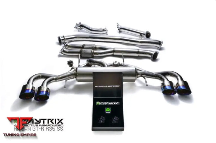ARMYTRIX NISSAN GT-R R35 3.8 TWIN-TURBO V6 (2007-PRESENT) VALVETRONIC EXHAUST SYSTEM