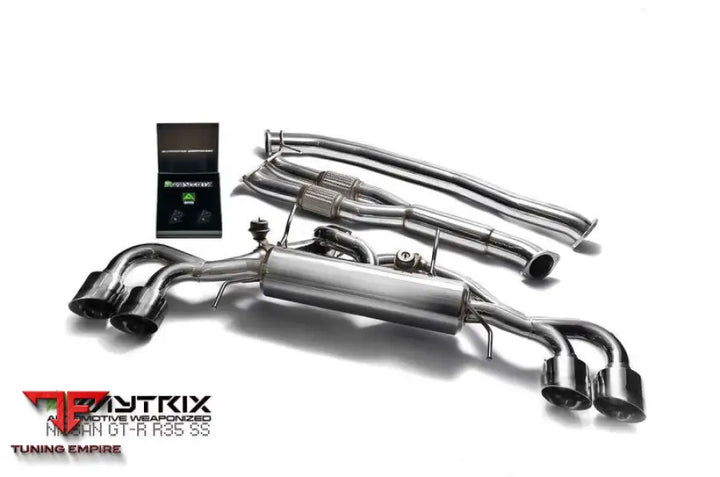 ARMYTRIX NISSAN GT-R R35 3.8 TWIN-TURBO V6 (2007-PRESENT) VALVETRONIC EXHAUST SYSTEM