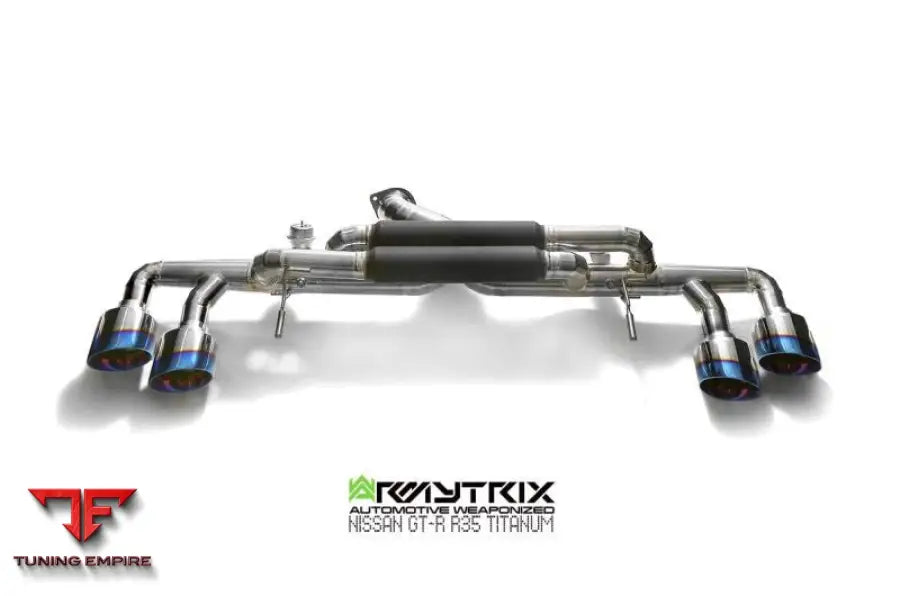 ARMYTRIX NISSAN GT-R R35 3.8 TWIN-TURBO V6 (2017-PRESENT) VALVETRONIC EXHAUST SYSTEM