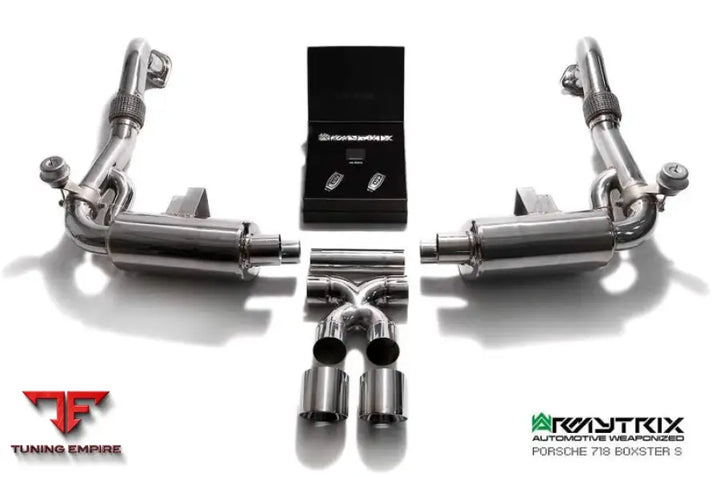 ARMYTRIX PORSCHE 718 BOXSTER (2016-PRESENT) VALVETRONIC EXHAUST SYSTEM