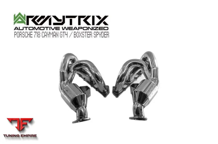 ARMYTRIX PORSCHE 718 BOXSTER SPYDER (2019-PRESENT) VALVETRONIC EXHAUST SYSTEM
