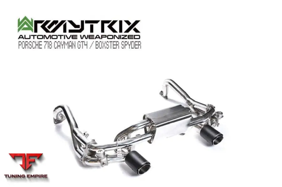 ARMYTRIX PORSCHE 718 BOXSTER SPYDER (2019-PRESENT) VALVETRONIC EXHAUST SYSTEM