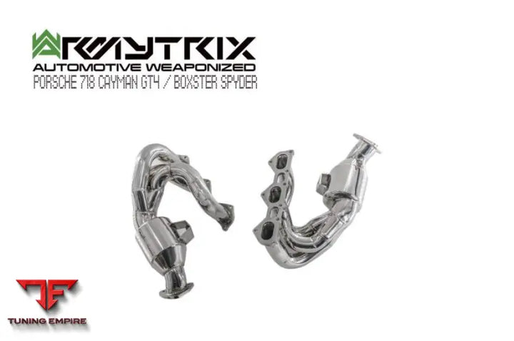 ARMYTRIX PORSCHE 718 BOXSTER SPYDER (2019-PRESENT) VALVETRONIC EXHAUST SYSTEM