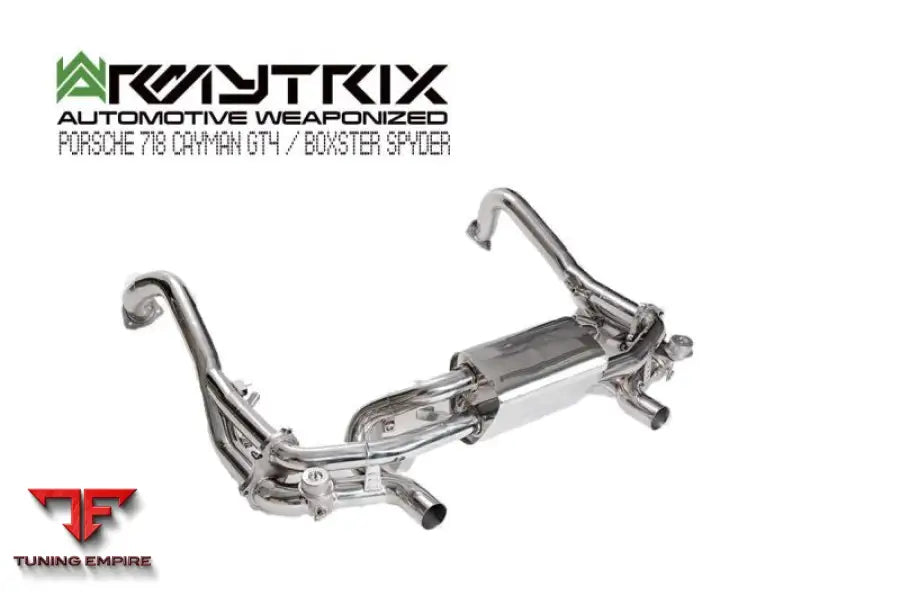 ARMYTRIX PORSCHE 718 BOXSTER SPYDER (2019-PRESENT) VALVETRONIC EXHAUST SYSTEM