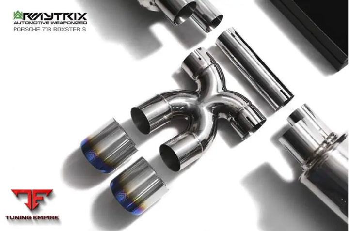 ARMYTRIX PORSCHE 718 CAYMAN (2016-PRESENT) VALVETRONIC EXHAUST SYSTEM