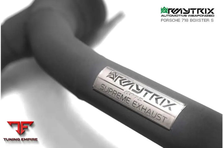 ARMYTRIX PORSCHE 718 CAYMAN (2016-PRESENT) VALVETRONIC EXHAUST SYSTEM
