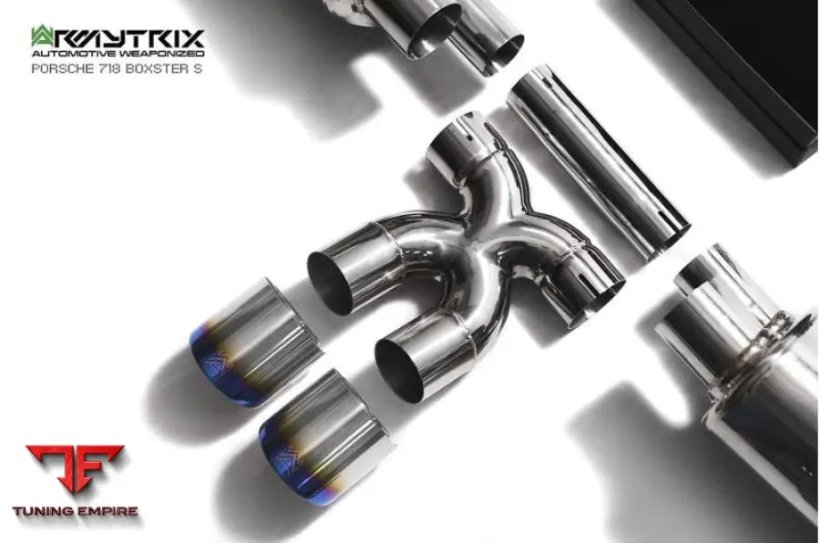 ARMYTRIX PORSCHE 718 CAYMAN GT4 (2019-PRESENT) VALVETRONIC EXHAUST SYSTEM