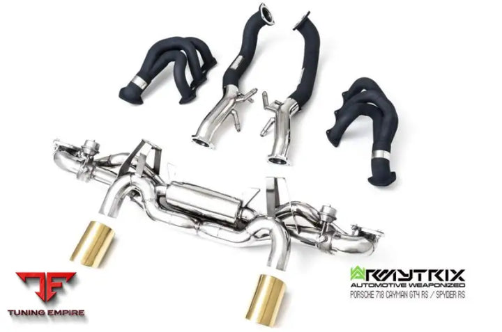 ARMYTRIX PORSCHE 718 CAYMAN GT4 RS / SPYDER RS (2022-PRESENT) VALVETRONIC EXHAUST SYSTEM
