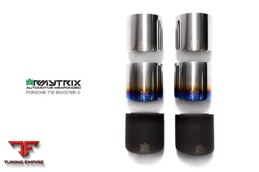 ARMYTRIX PORSCHE 718 CAYMAN GT4 RS / SPYDER RS (2022-PRESENT) VALVETRONIC EXHAUST SYSTEM