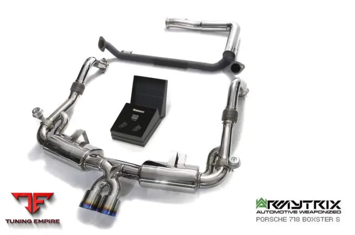 ARMYTRIX PORSCHE 718 CAYMAN GT4 RS / SPYDER RS (2022-PRESENT) VALVETRONIC EXHAUST SYSTEM