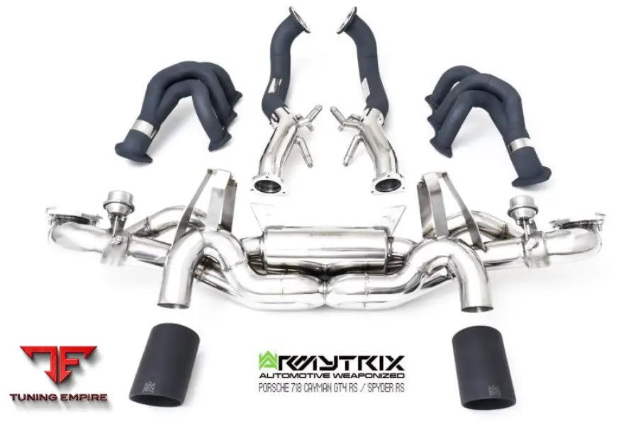ARMYTRIX PORSCHE 718 CAYMAN GT4 RS / SPYDER RS (2022-PRESENT) VALVETRONIC EXHAUST SYSTEM