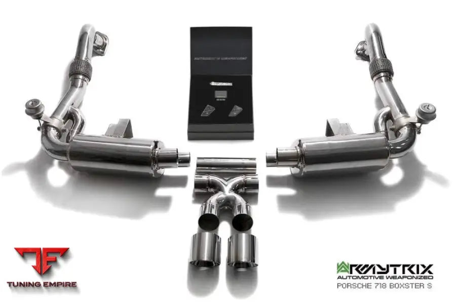 ARMYTRIX PORSCHE 718 CAYMAN GT4 RS / SPYDER RS (2022-PRESENT) VALVETRONIC EXHAUST SYSTEM