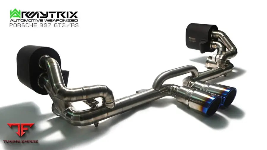 ARMYTRIX Porsche 997 GT3 titanium valvetronic exhaust system