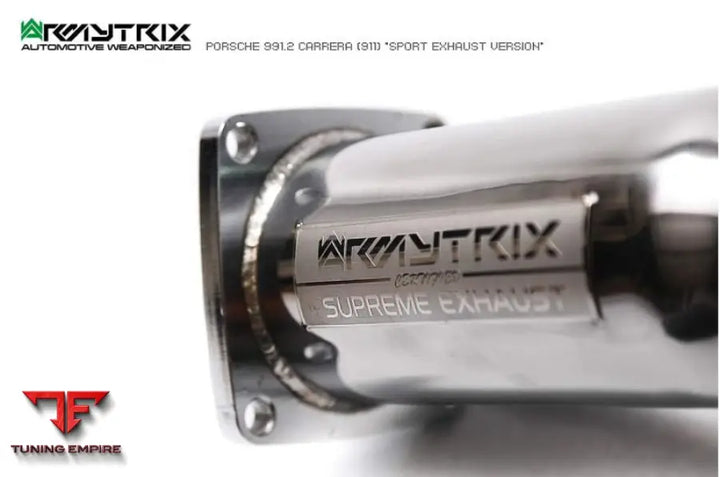 ARMYTRIX PORSCHE 911 CARRERA 991.2 S /4 /4S /GTS (2016-2019) VALVETRONIC EXHAUST SYSTEM