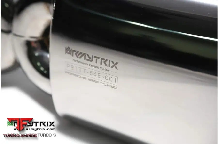 ARMYTRIX PORSCHE 911 TURBO 991.1 TURBO S (2013-2015) VALVETRONIC EXHAUST SYSTEM