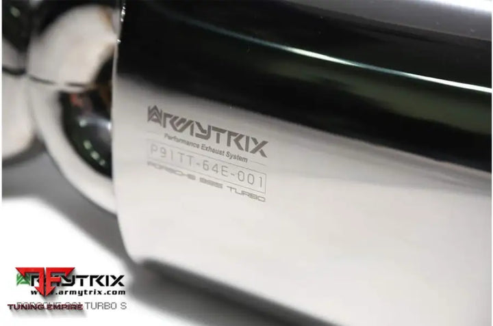 ARMYTRIX PORSCHE 911 TURBO 991.1 TURBO S (2013-2015) VALVETRONIC EXHAUST SYSTEM