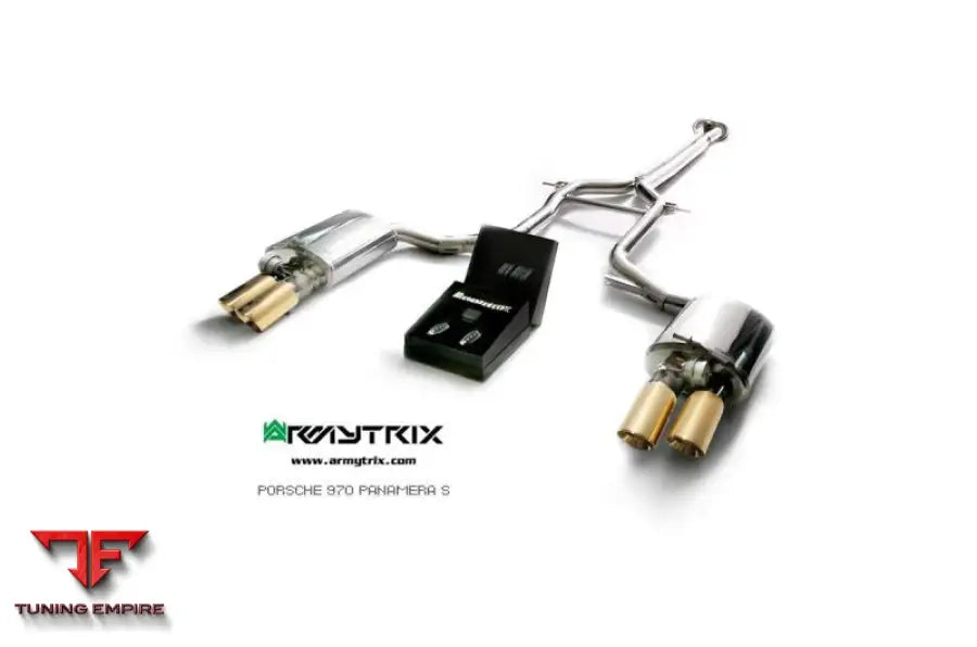 ARMYTRIX PORSCHE 970 PANAMERA 4/S/4S/GTS (2009-2013) VALVETRONIC EXHAUST SYSTEM