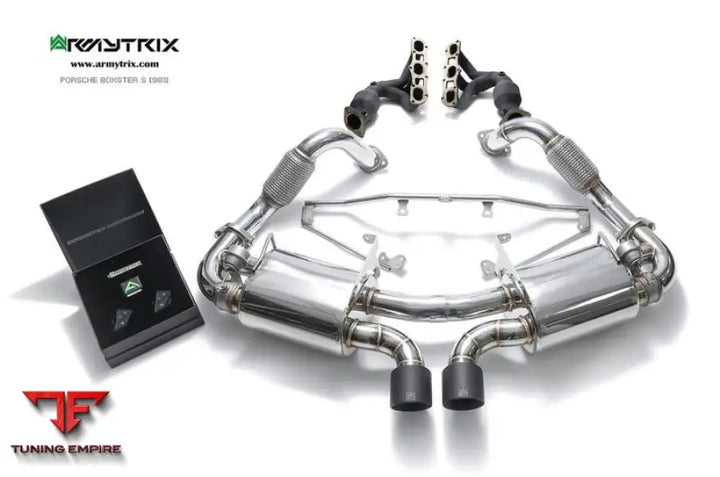 ARMYTRIX PORSCHE 981 BOXSTER S/GTS/SPYDER (2012-2016) VALVETRONIC EXHAUST SYSTEM