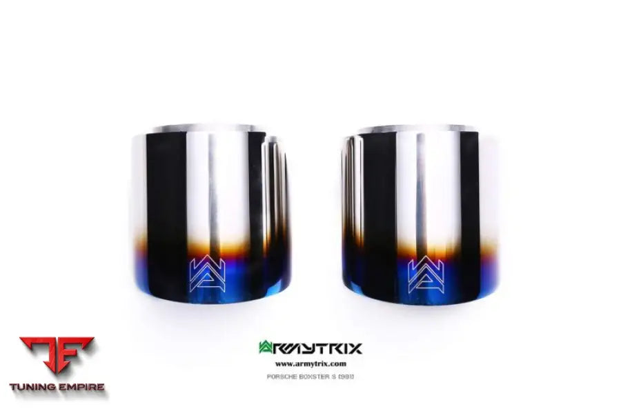 ARMYTRIX PORSCHE 981 BOXSTER S/GTS/SPYDER (2012-2016) VALVETRONIC EXHAUST SYSTEM