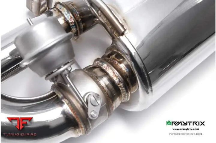 ARMYTRIX PORSCHE 981 BOXSTER S/GTS/SPYDER (2012-2016) VALVETRONIC EXHAUST SYSTEM