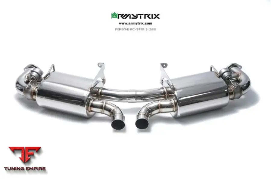 ARMYTRIX PORSCHE 981 BOXSTER S/GTS/SPYDER (2012-2016) VALVETRONIC EXHAUST SYSTEM