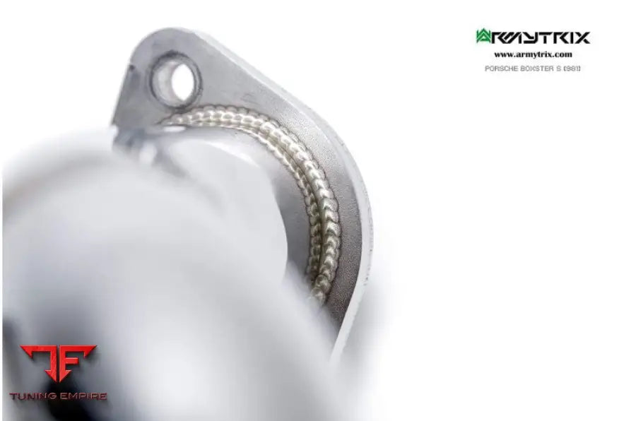 ARMYTRIX PORSCHE 981 CAYMAN S/GTS/GT4 (2012-2016) VALVETRONIC EXHAUST SYSTEM