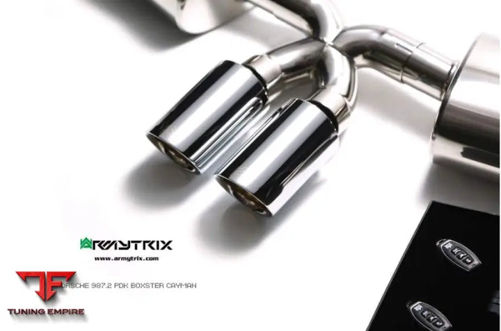 ARMYTRIX PORSCHE BOXSTER 987.2 PDK (2009-2012) VALVETRONIC EXHAUST SYSTEM