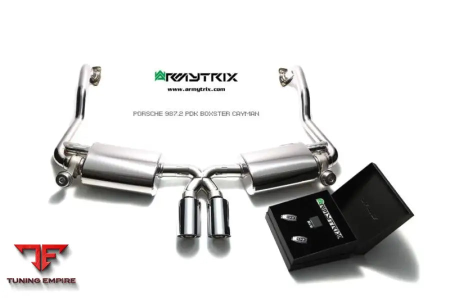ARMYTRIX PORSCHE BOXSTER 987.2 PDK (2009-2012) VALVETRONIC EXHAUST SYSTEM