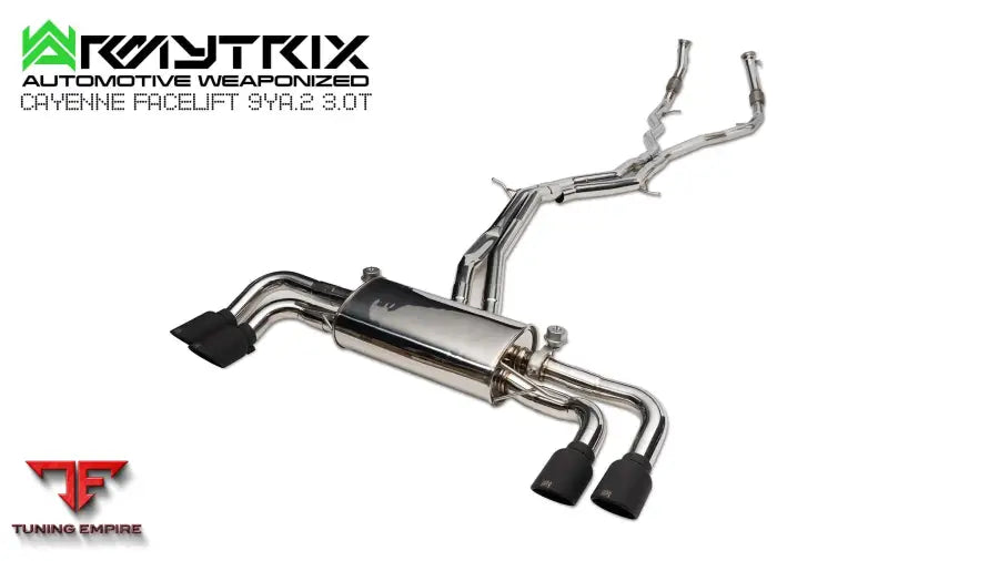 ARMYTRIX Cayenne facelift exhaust detail