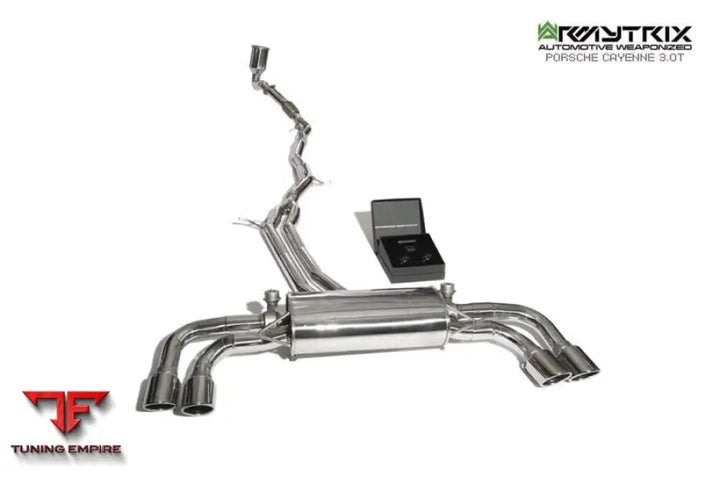 ARMYTRIX PORSCHE CAYENNE E3 3.0 TURBO (2018-PRESENT) VALVETRONIC EXHAUST SYSTEM