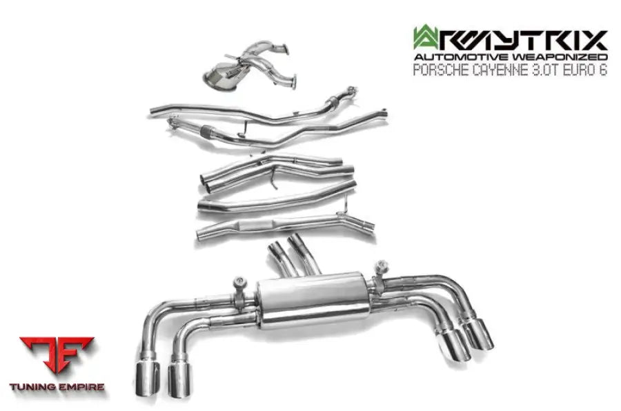 ARMYTRIX PORSCHE CAYENNE E3 3.0 TURBO OPF (2018-PRESENT) VALVETRONIC EXHAUST SYSTEM