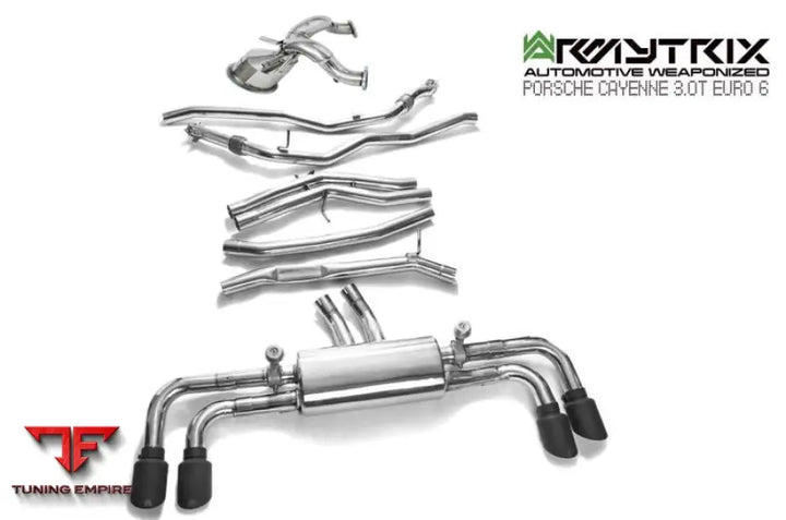ARMYTRIX PORSCHE CAYENNE E3 3.0 TURBO OPF (2018-PRESENT) VALVETRONIC EXHAUST SYSTEM