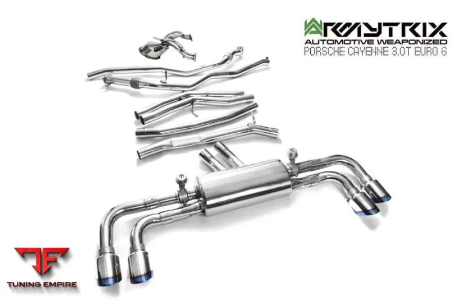 ARMYTRIX PORSCHE CAYENNE E3 3.0 TURBO OPF (2018-PRESENT) VALVETRONIC EXHAUST SYSTEM