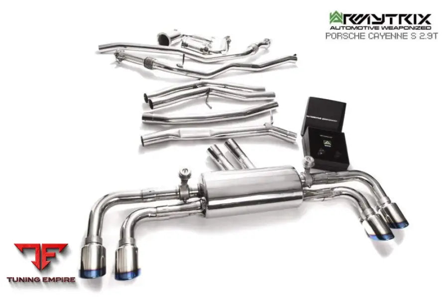 ARMYTRIX PORSCHE CAYENNE S E3 2.9 TURBO (2018-PRESENT) VALVETRONIC EXHAUST SYSTEM