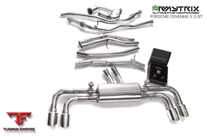 ARMYTRIX PORSCHE CAYENNE S E3 2.9 TURBO (2018-PRESENT) VALVETRONIC EXHAUST SYSTEM